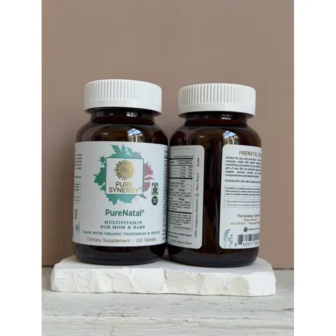 Viên uống bổ sung vitamin tổng hợp Pure Synergy PureNatal dành cho mẹ và bé, 120 viên