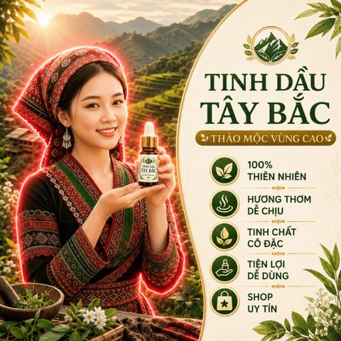 Tinh Dầu Tây Bắc Lọ Serum Cao Cấp Tiện Lợi Dễ Sử Dụng Giá Siêu ƯU ĐÃI