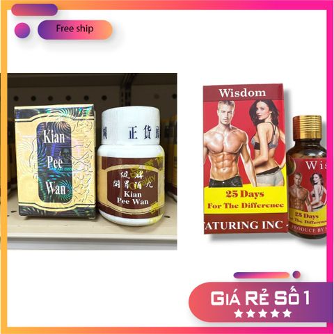 (Nhập khẩu) KHUYẾN MÃI ĐẶC BIỆT - Viên uống tăng cân Wisdom Weight xuất xứ Indonesia giúp ăn ngon miệng, ngủ ngon - Mã 1547 (Combo 2 hộp) chính hãng