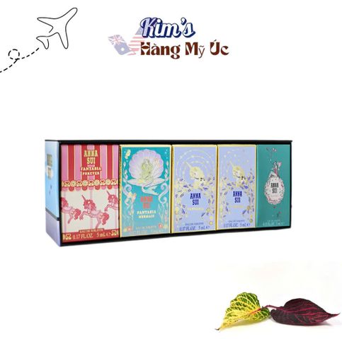 Set Nước Hoa Anna Sui Mini Collection – 5 Chai x 5ml