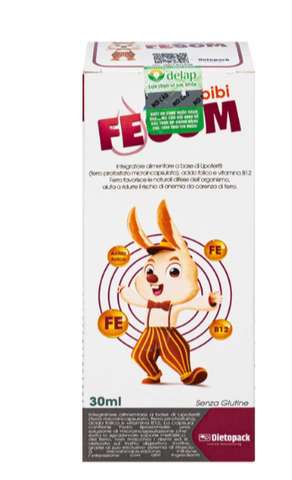 Siro hỗ trợ tạo máu Smartbibi Fesom (30ml)