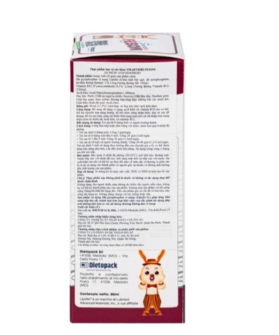 Siro hỗ trợ tạo máu Smartbibi Fesom (30ml)