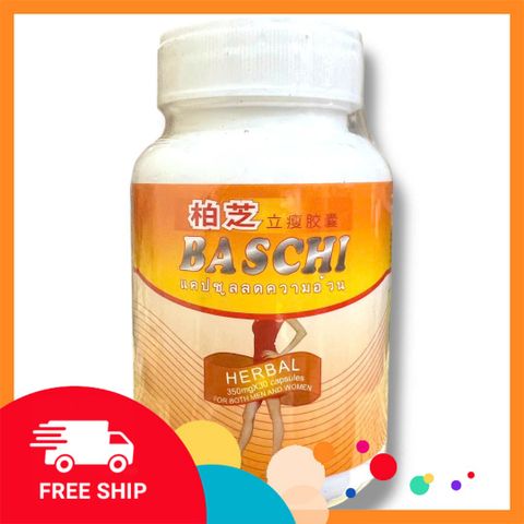 (Chính hãng) Viên Uống Giảm Cân Bachi Cam - Hộp 30 Viên Xuất Xứ Thái Lan - Hỗ Trợ Giảm Cân An Dễ Sử Dụng - Mã 1553A (Hộp màu đen) nhập khẩu