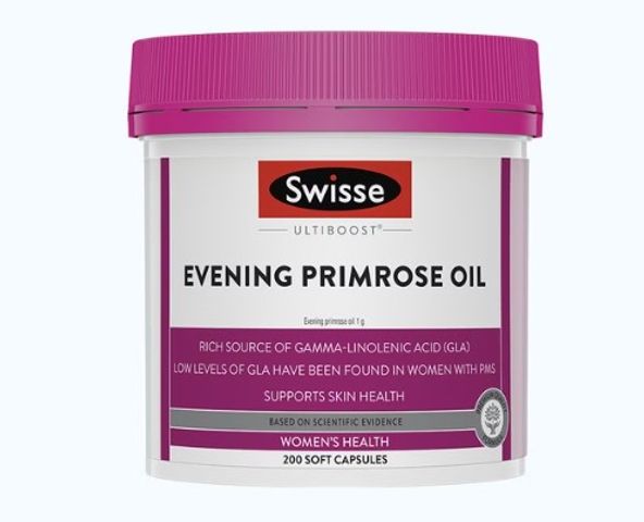 Viên uống Dầu Hoa Anh Thảo Swisse Ultiboost Evening Primrose Oil (200 Viên)