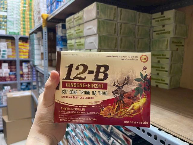12B Vitamin 12B Đông Trùng _Zn (H/100V)