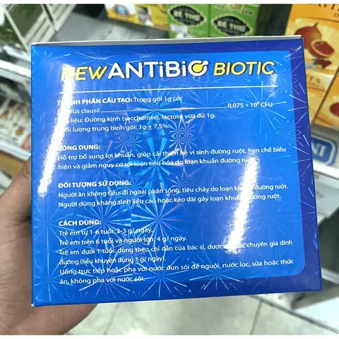 NewAntibio Biotic giúp bé ăn ngon, ngủ tốt, bé hấp thu dễ hơn, tăng cường sức đề kháng, tiêu hóa tốt hơn min tui