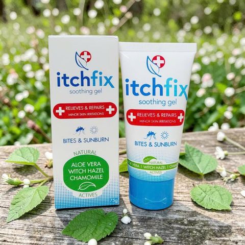 Itchfix Soothing Gel 75g Gel Làm Dịu Da Sau Côn Trùng Đốt Và Cháy Nắng