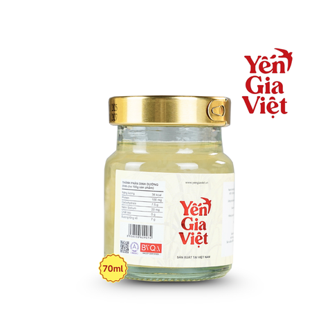 Nước yến sào đường phèn Yến Gia Việt 70ml