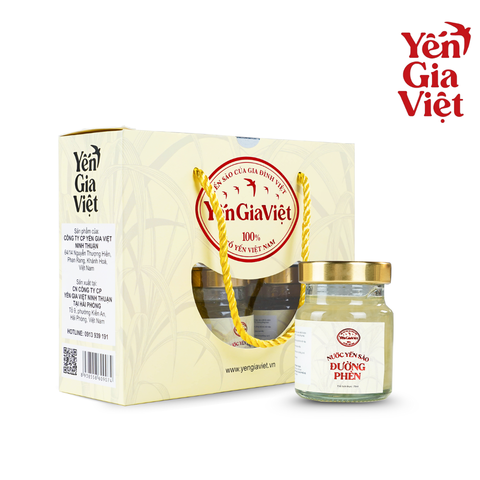 Nước yến sào đường phèn Yến Gia Việt 70ml