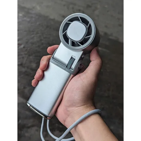 Quạt Mini Làm Mát Nhanh JF181 – Vỏ Nhôm Sang, Pin 6000mAh, Có Sò Lạnh 773624