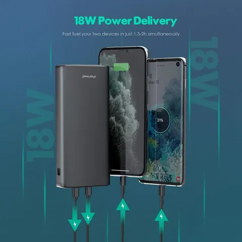 Pin Dự Phòng Charmast 23800mAh 65W PD – Sạc Nhanh Laptop & MacBook