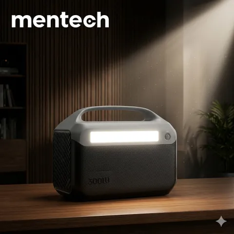 Trạm Sạc Di Động MENTECH MT300M1 300W 204.8Wh AC 220V, Pin Dự Phòng Camping, Sạc Laptop PD 60W 773647