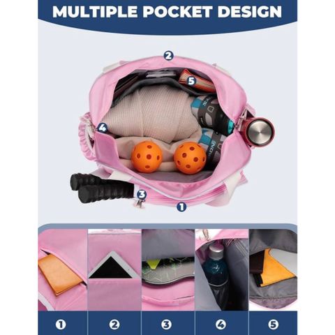Túi Pickleball đa năng cao cấp hãng DEERFAMY ( hàng Amazon) 773652