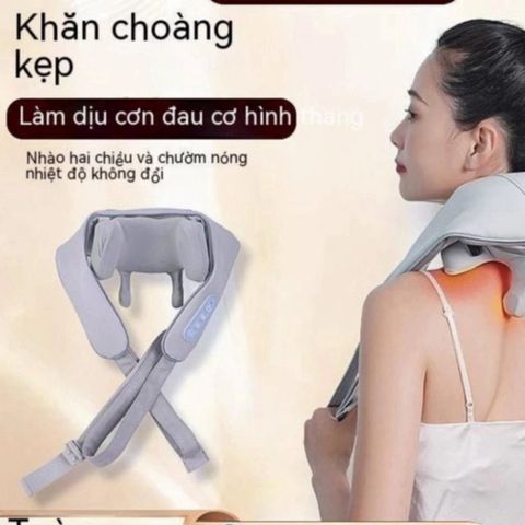 Máy Massage Cổ Vai Gáy 6d Wisezen Mát Xa Thoải Mái Giảm đau Cổ Và Vai 773660