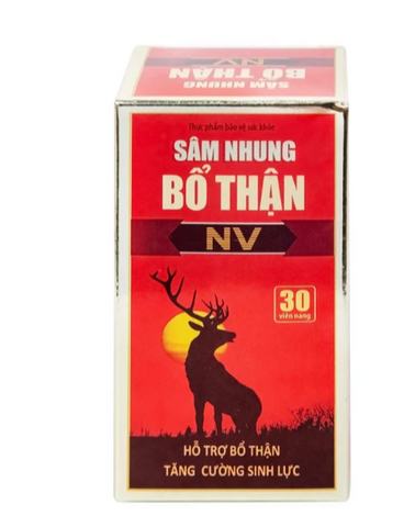Viên uống hỗ trợ bổ thận, tăng cường sức khoẻ Sâm Nhung Bổ Thận NV (30 viên)