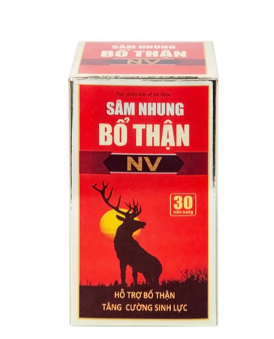 Viên uống hỗ trợ bổ thận, tăng cường sức khoẻ Sâm Nhung Bổ Thận NV (30 viên)