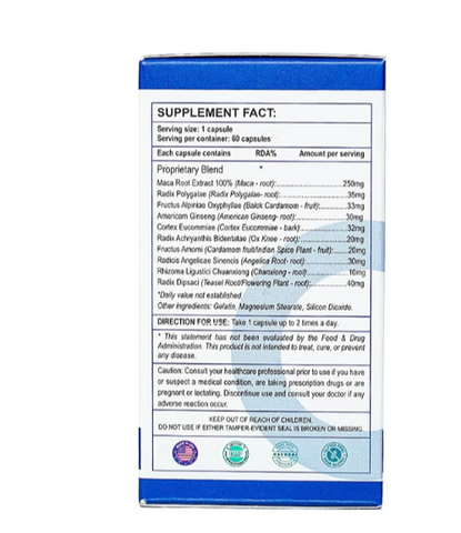 Viên uống giúp bổ thận, tăng cường sức khoẻ nam Maca M Male Power (60 viên)