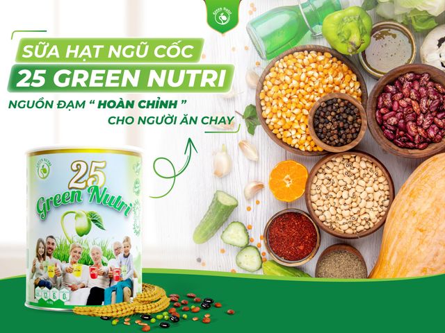 Sữa Hạt Ngũ Cốc Dinh Dưỡng 25 Green Nutri 750gr - Tảo Xoắn, Thanh Lọc Cơ Thể, Trẻ Hóa Làn Da, Sản Phẩm Nhập Khẩu Malaysia