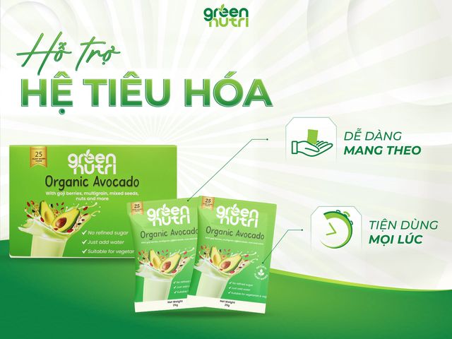 Sữa Hạt Ngũ Cốc Organic Avocado BCAAs - Giúp Duy Trì Sức Khỏe Khối Cơ, Thực Phẩm Chay Nhập Khẩu 300g