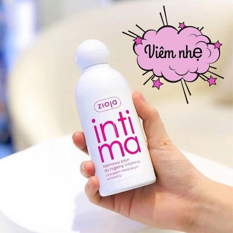 Dung Dịch Vệ Sinh Intima Ziaja Ba Lan 200ML Màu Hồng (Kháng Viêm)