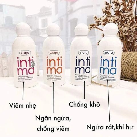 Dung Dịch Vệ Sinh Intima Ziaja Ba Lan 200ML