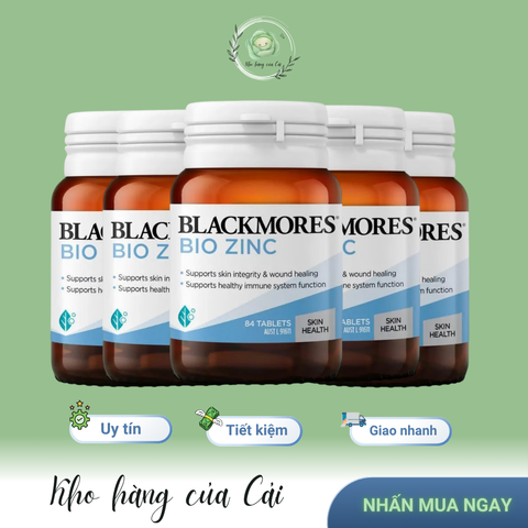 Blackmores Zinc 14mg – Hỗ Trợ Miễn Dịch & Da Khỏe, Hỗ Trợ Miễn Dịch, Da Khỏe - Úc - KHCC