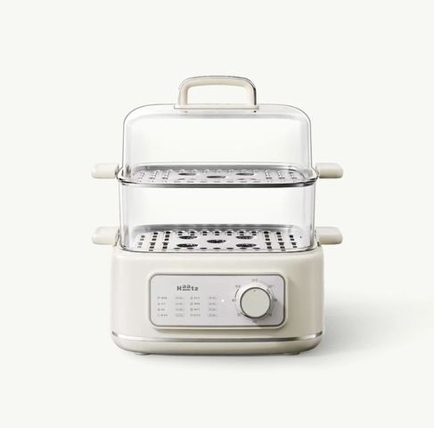 Nồi Hấp Đa Năng 2 Tầng Haatz HTP099, Dung Tích 10L, 8 Chức Năng, 1000W - Bảo Hành Chính Hãng 2 Năm