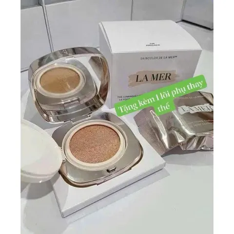 Phấn nước cao cấp La mer Spf 20 Kèm lõi phụ thay thế Tone da sáng tự nhiên