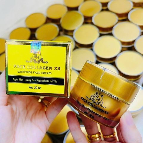 Kem Face Mẫu Cũ Collagen - Dưỡng Da Trắng Sáng Mịn Màng & Ngăn Ngừa Lão Hóa Hiệu Quả