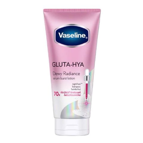 Sữa Dưỡng Thể Vaseline Healthy Bright Gluta HYA Serum 70X 300ml Chính Hãng