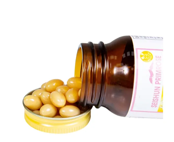 Viên uống cải thiện các triệuu chứngg của phụ nữ tiền mãn kinh, bổ sung dầu hoa anh thảo Seishun Primrose Kenkan (60 viên)