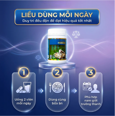 Viên uống hỗ trợ duy trì sức khỏe sinh sản cho nam giới Vitatree Oyster Extract (90 viên)