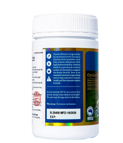 Viên uống hỗ trợ duy trì sức khỏe sinh sản cho nam giới Vitatree Oyster Extract (90 viên)