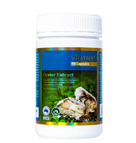 Viên uống hỗ trợ duy trì sức khỏe sinh sản cho nam giới Vitatree Oyster Extract (90 viên)