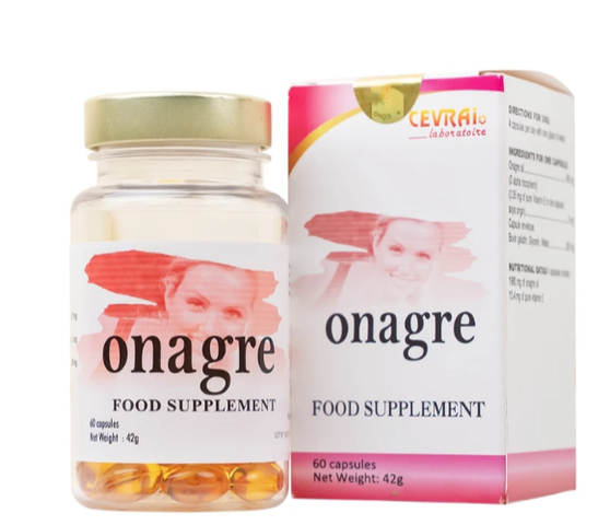 Viên uống giúp da sáng đẹp, giảm quá trình oxy hóa, cải thiện độ ẩm cho da Onagre Cevrai (60 viên)