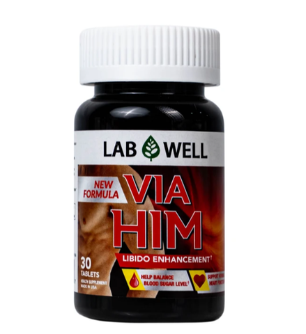 Viên uống giúp tăng cường sức khoẻ nam Via Him Lab Well (30 viên)