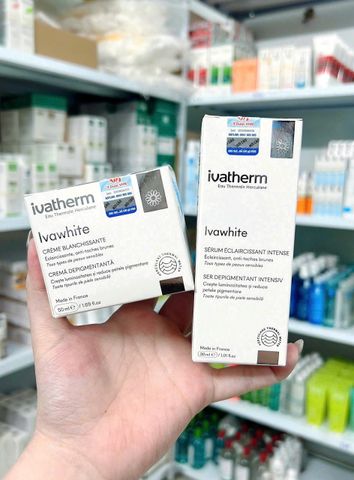  Ivatherm Ivawhite Whitening Cream 50ml kem làm trắng da thương hiệu Pháp