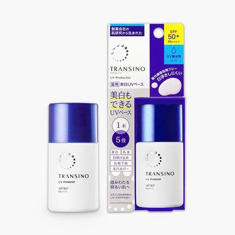 Transino Whitening UV Protector SPF50+ PA++++ - Kem Chống Nắng Trắng Da,  dưỡng da và ngăn ngừa ánh nắng mặt trời, giúp nuôi dưỡng và bảo vệ làn da bạn.