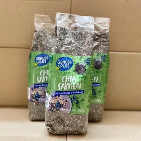Hạt chia hữu cơ Genuss Plus Chia Samen Đức 300g