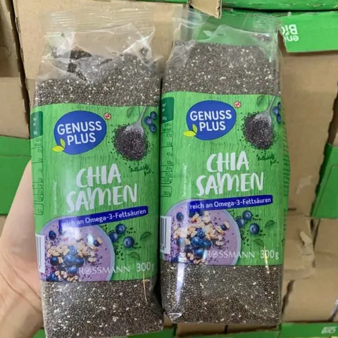 Hạt chia hữu cơ Genuss Plus Chia Samen Đức 300g