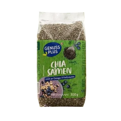 Hạt chia hữu cơ Genuss Plus Chia Samen Đức 300g