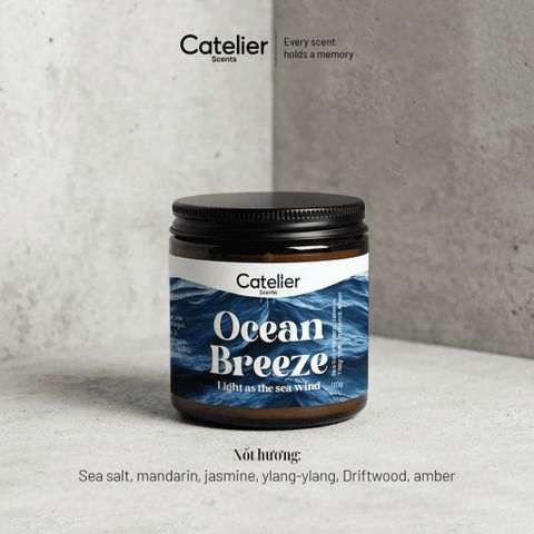Nến ThơmOcean Breeze, Quà tặng sinh nhật, quà giáng sinh, quà tốt nghiệp, quà tặng bạn gái