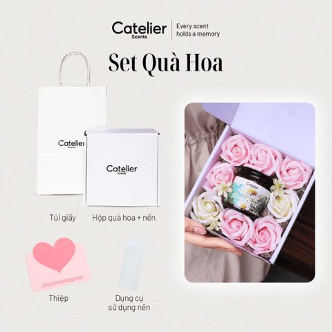 Set Quà Nến Thơm Catelier, Quà Tặng Sinh Nhật, Quà Tặng Tốt Nghiệp