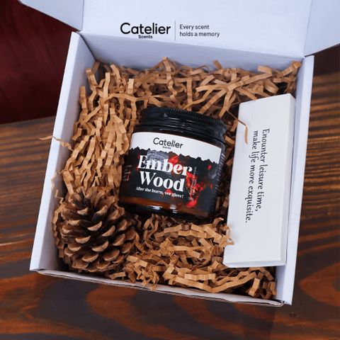 Nến Thơm Catelier Cao Cấp - Quà tặng sinh nhật, quà noel, giúp khử mùi, thơm phòng, decor phòng siêu đáng yêu