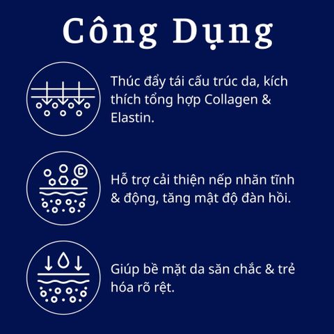 Kem Dưỡng Tái Tạo Và Cải Thiện Nếp Nhăn MD CARE Pro-Retinol 1.0 chai 30ml [hàng công ty]