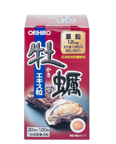 Viên uống tăng cường sl cho nam giới Orihiro New Oyster Extract (120 viên)