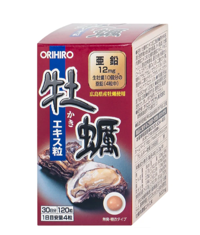 Viên uống tăng cường sl cho nam giới Orihiro New Oyster Extract (120 viên)