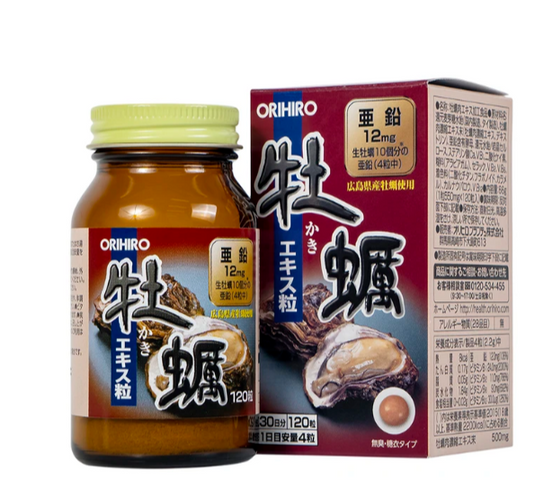 Viên uống tăng cường sl cho nam giới Orihiro New Oyster Extract (120 viên)