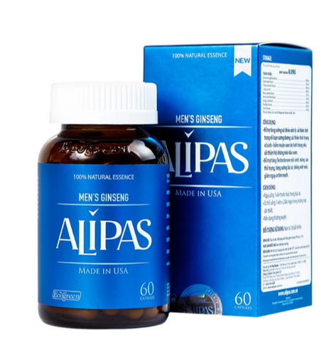 Viên uống tăng cường sức khoẻ phái mạnh Ecogreen Men’s Ginseng Alipas (60 viên)
