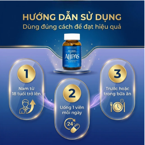 Viên Uống Ecogreen Men’s Ginseng Alipas 30 Viên Giúp Hỗ Trợ Sức Khỏe Nam Giới